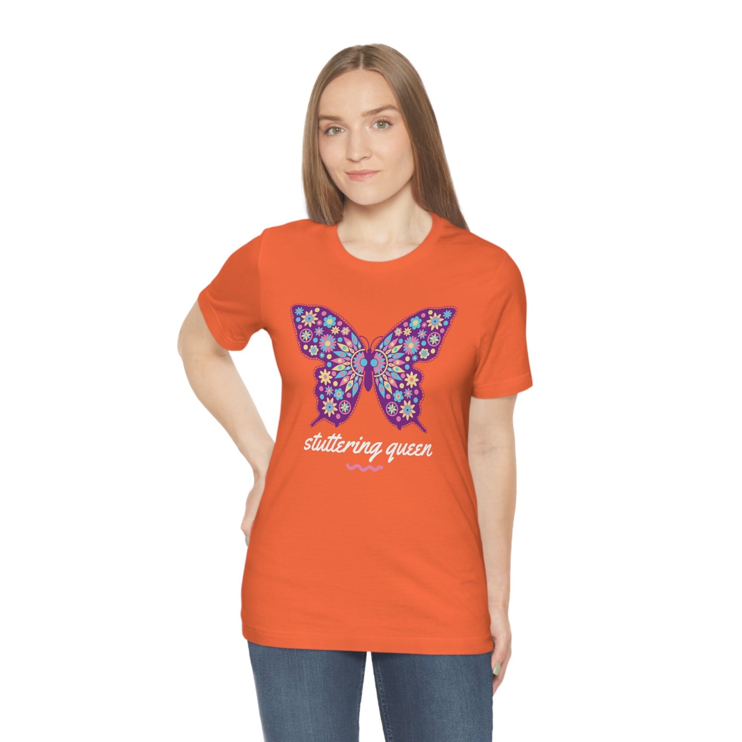 90s Butterfly Stuttering Queen Shirt