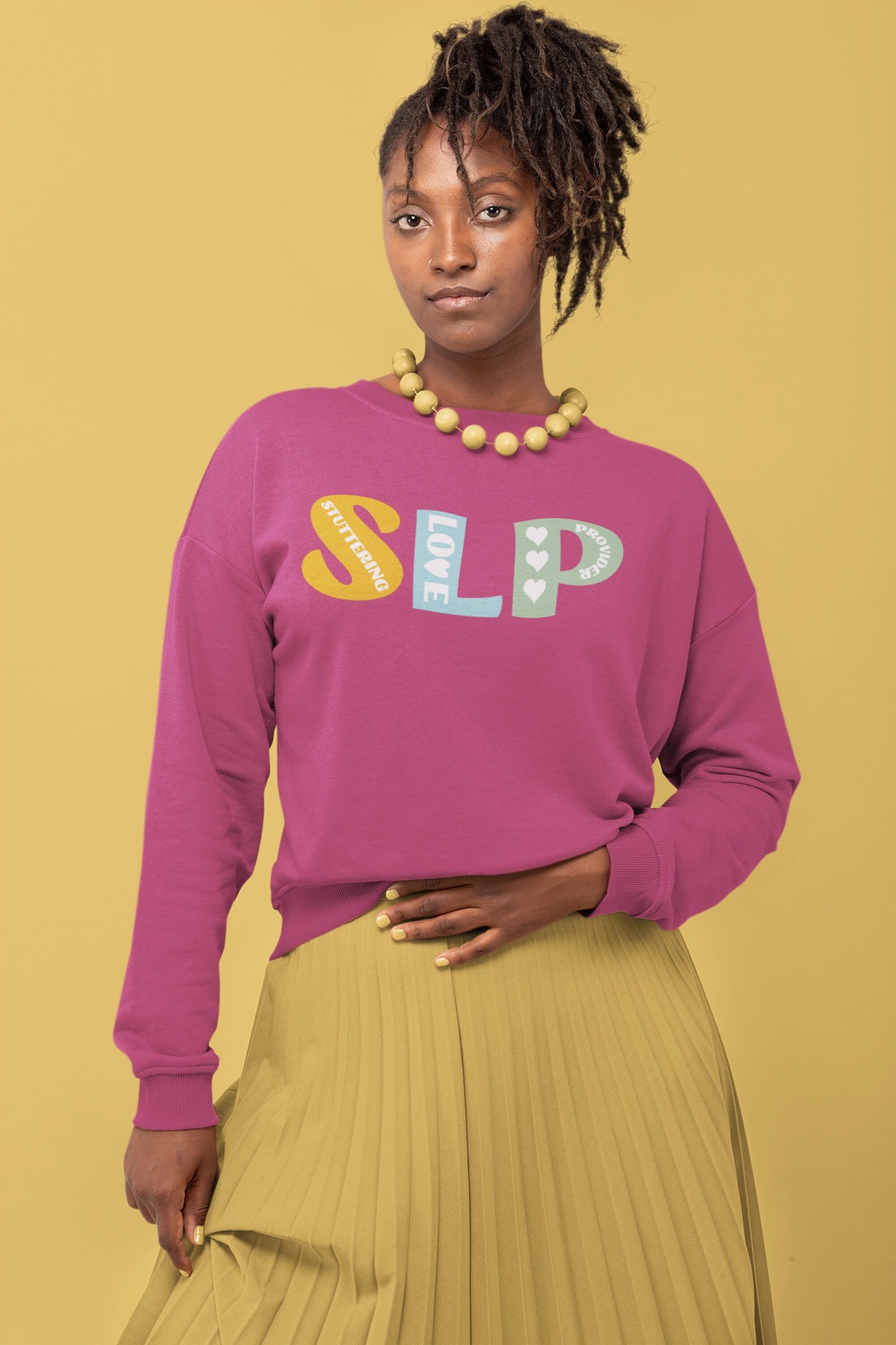 Stuttering Love Provider SLP Sweatshirt