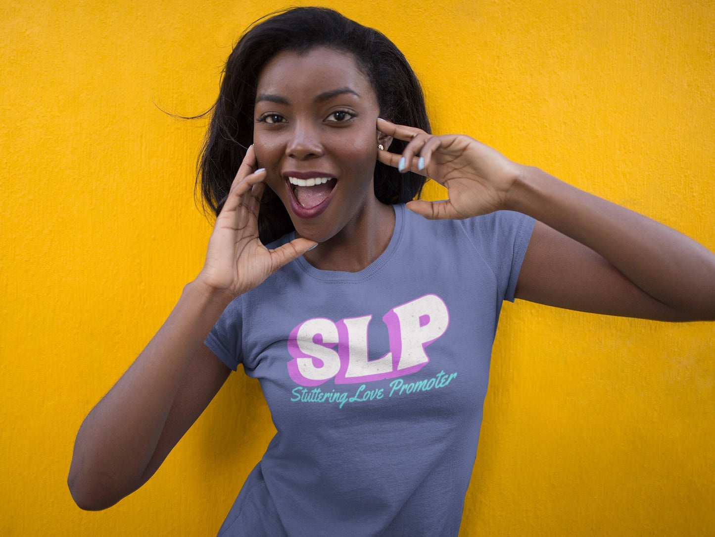 SLP Stuttering Stuttering Love Promoter T-shirt