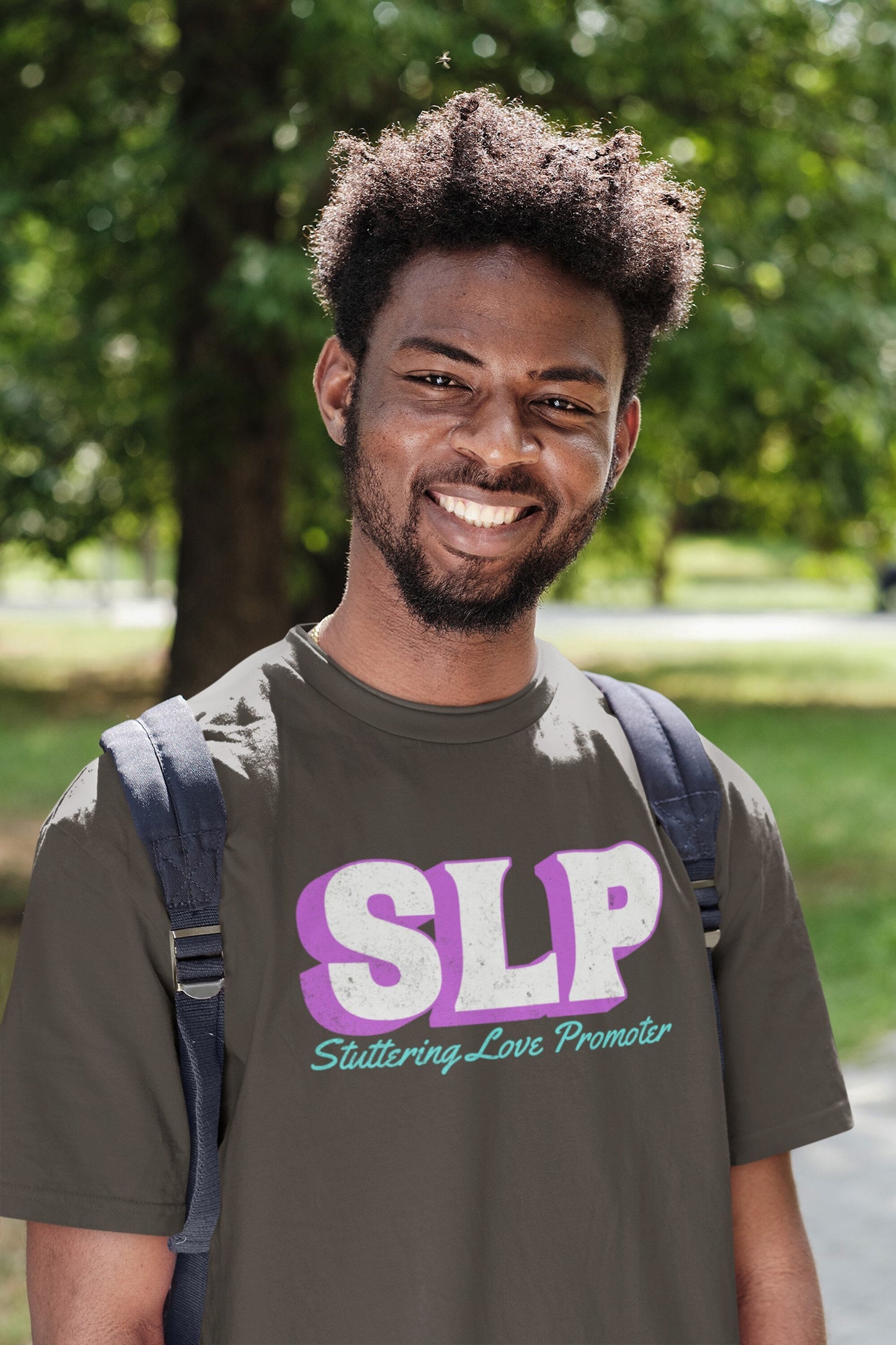 SLP Stuttering Stuttering Love Promoter T-shirt