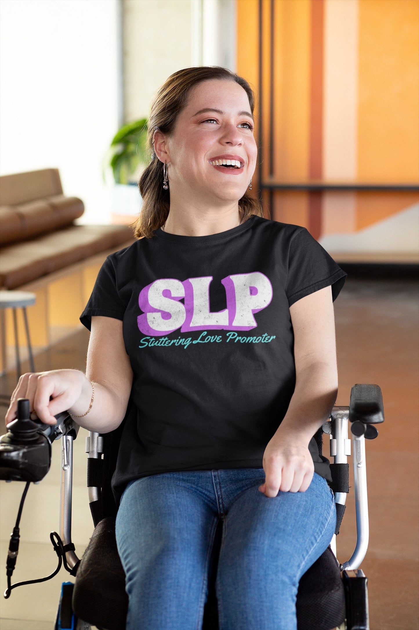 SLP Stuttering Stuttering Love Promoter T-shirt