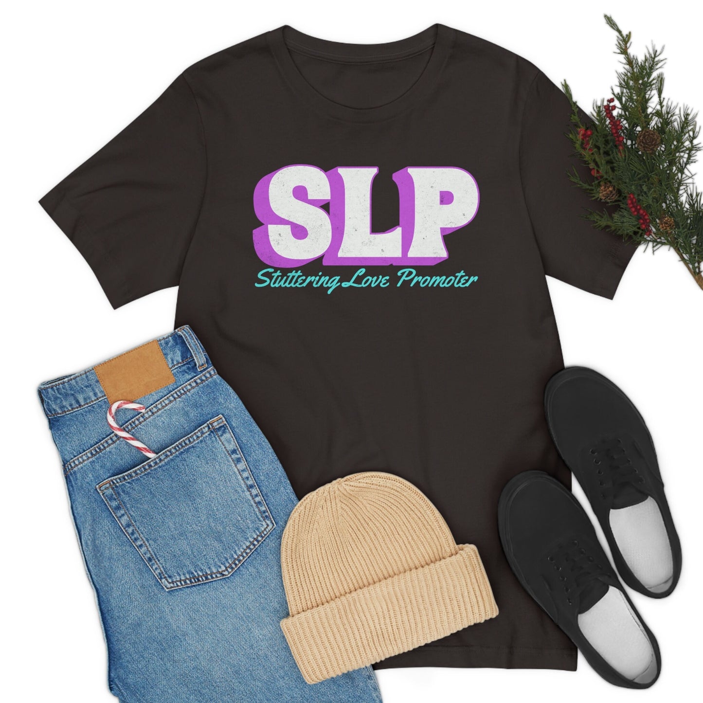 SLP Stuttering Stuttering Love Promoter T-shirt