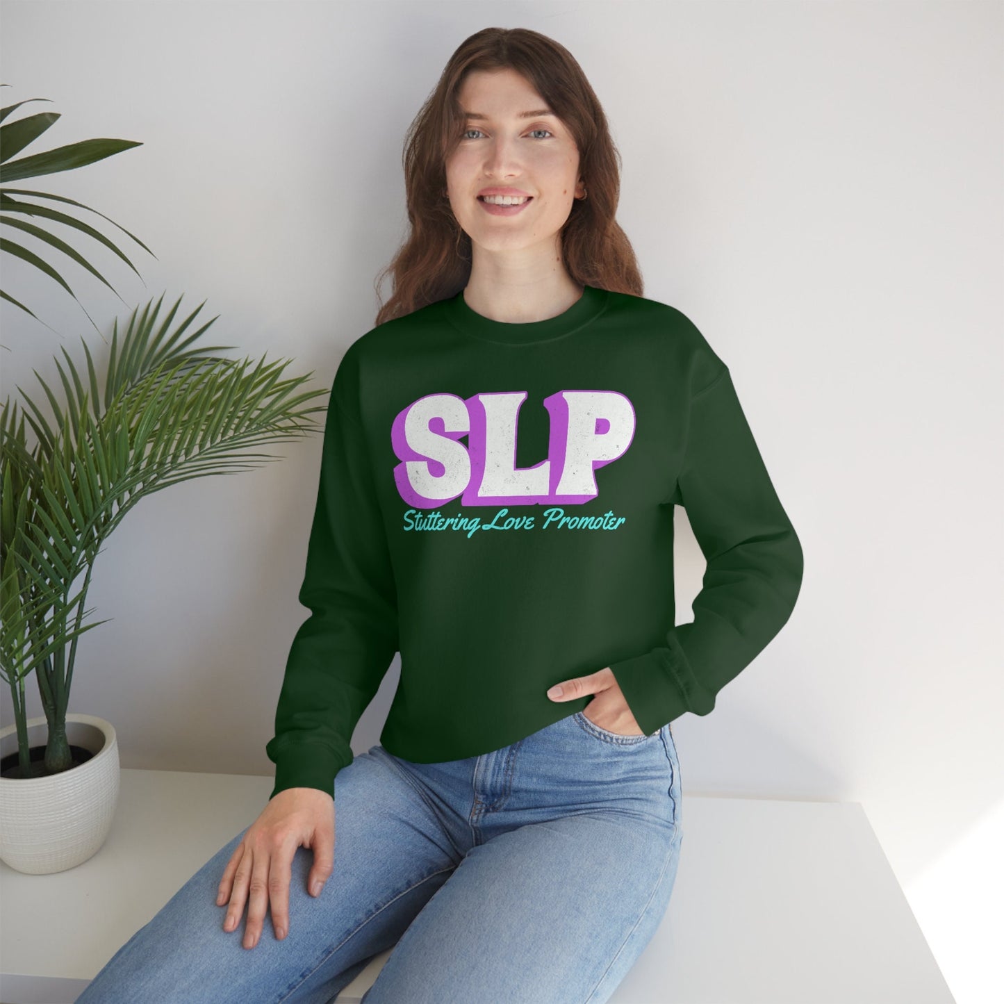 Stuttering Love Provider SLP Sweatshirt