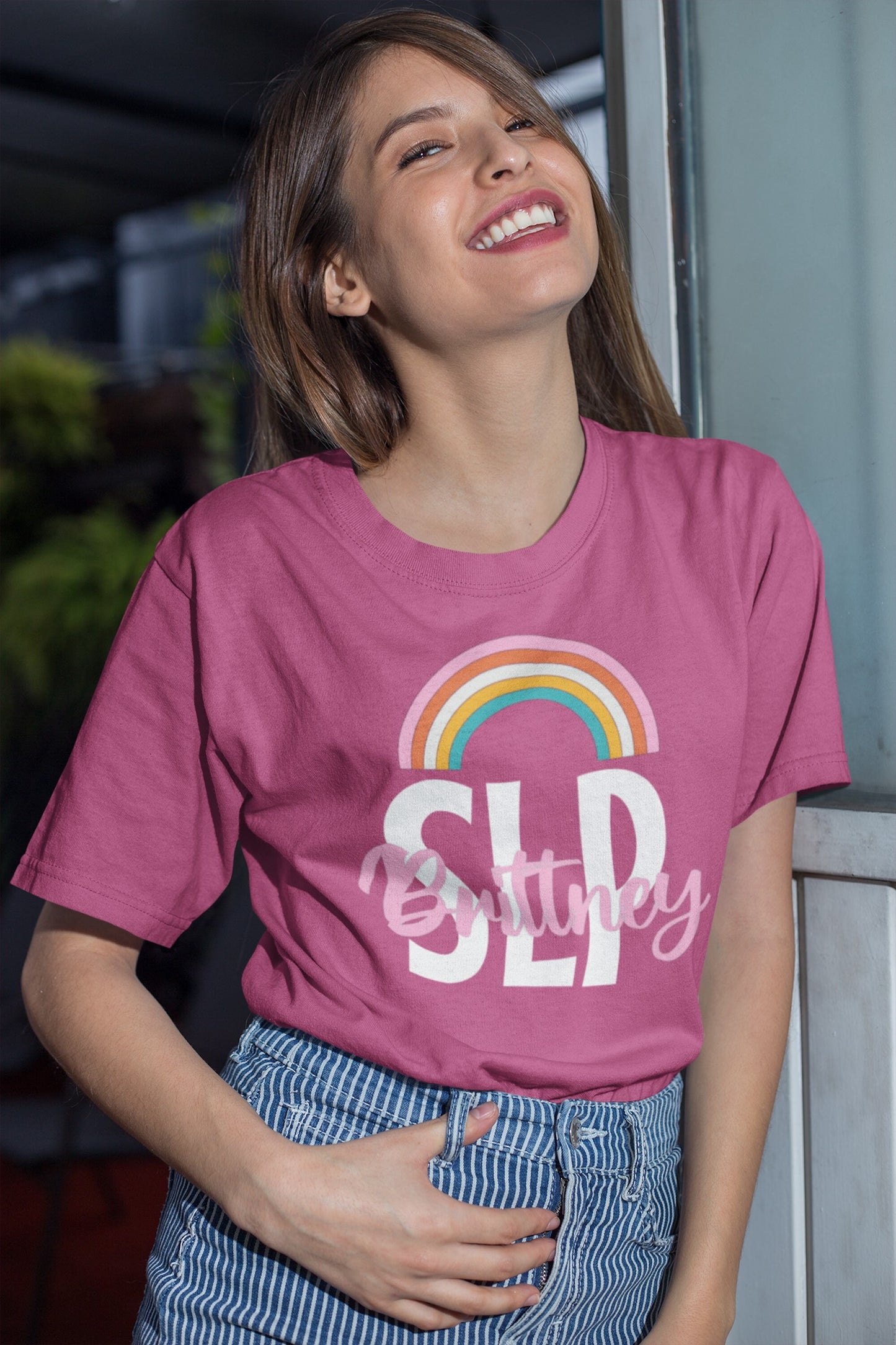 SLP Custom Rainbow Name Shirt