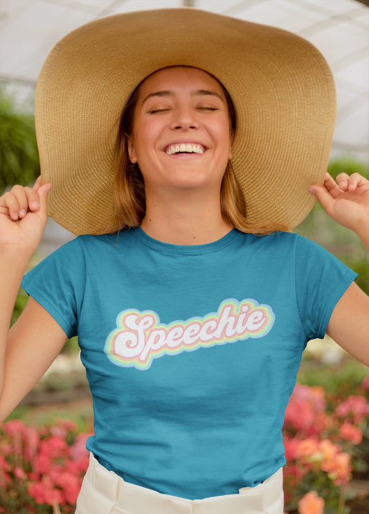 Speechie Pastel Retro Shirt SLP Gift
