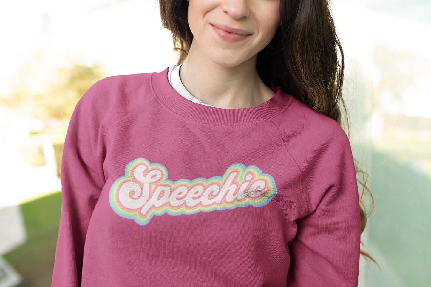 Retro Speechie Pastel Sweatshirt