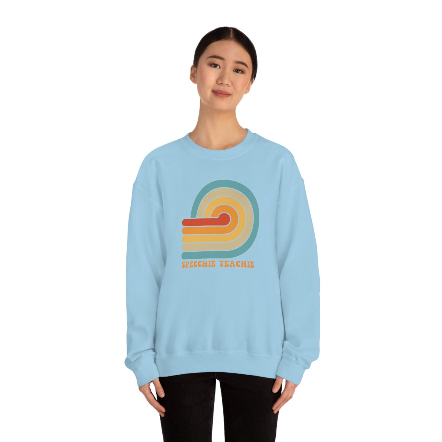 Speechie Teachie Retro Sun SLP Sweatshirt