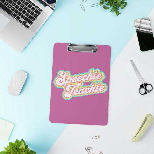 Speechie Teachie Clipboard for SLP