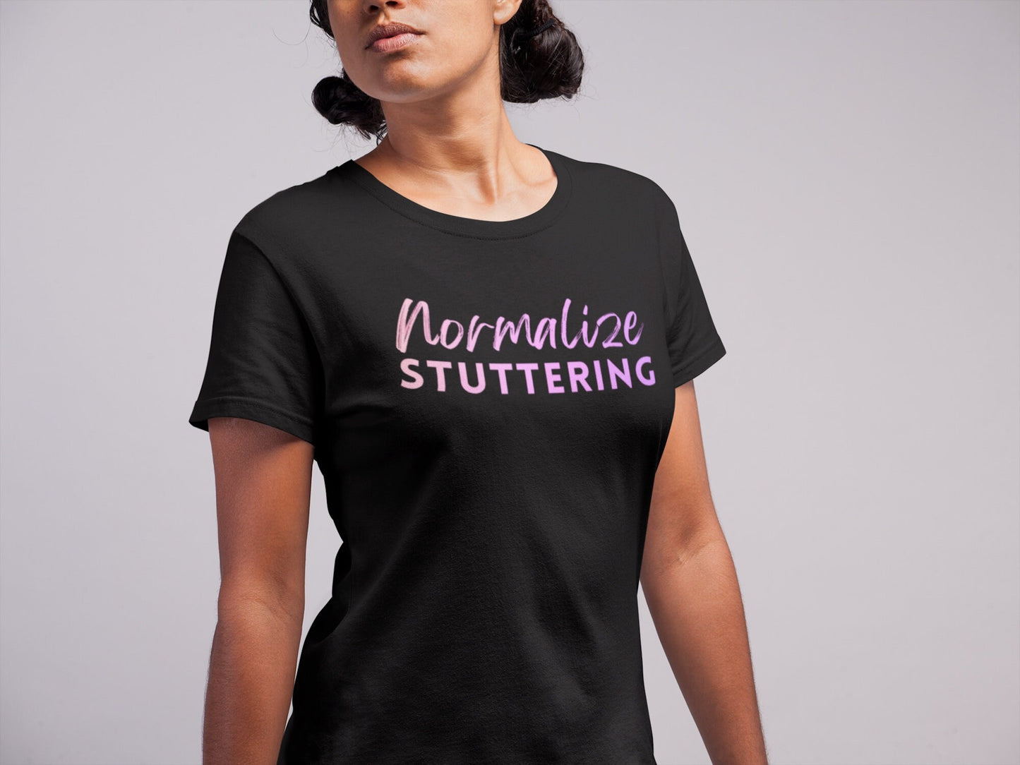 Normalize Stuttering Pastel Gradient Shirt