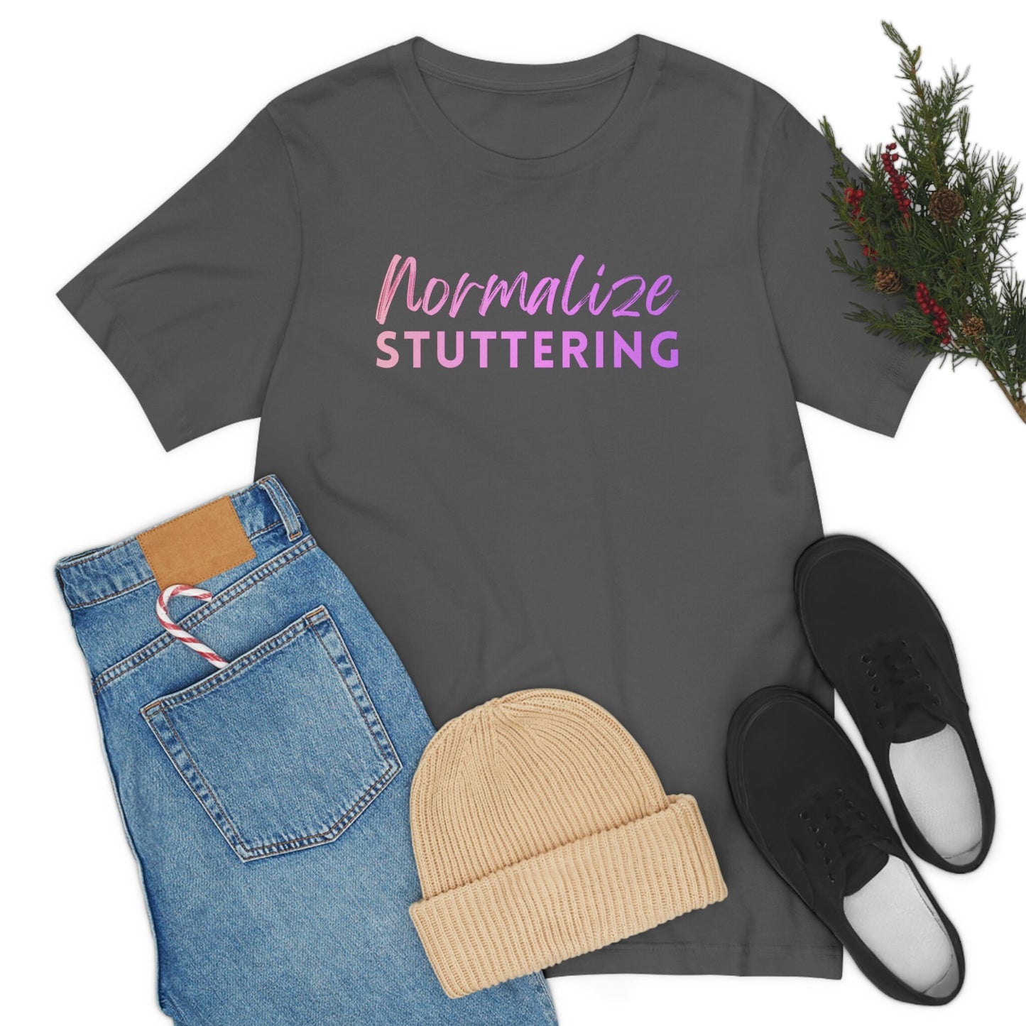 Normalize Stuttering Pastel Gradient Shirt