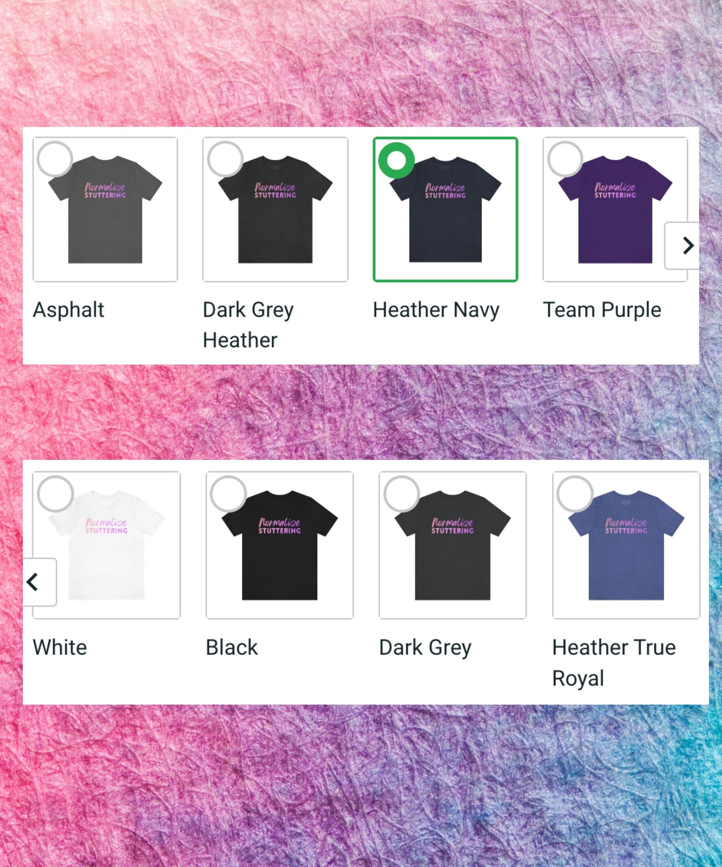 Normalize Stuttering Pastel Gradient Shirt