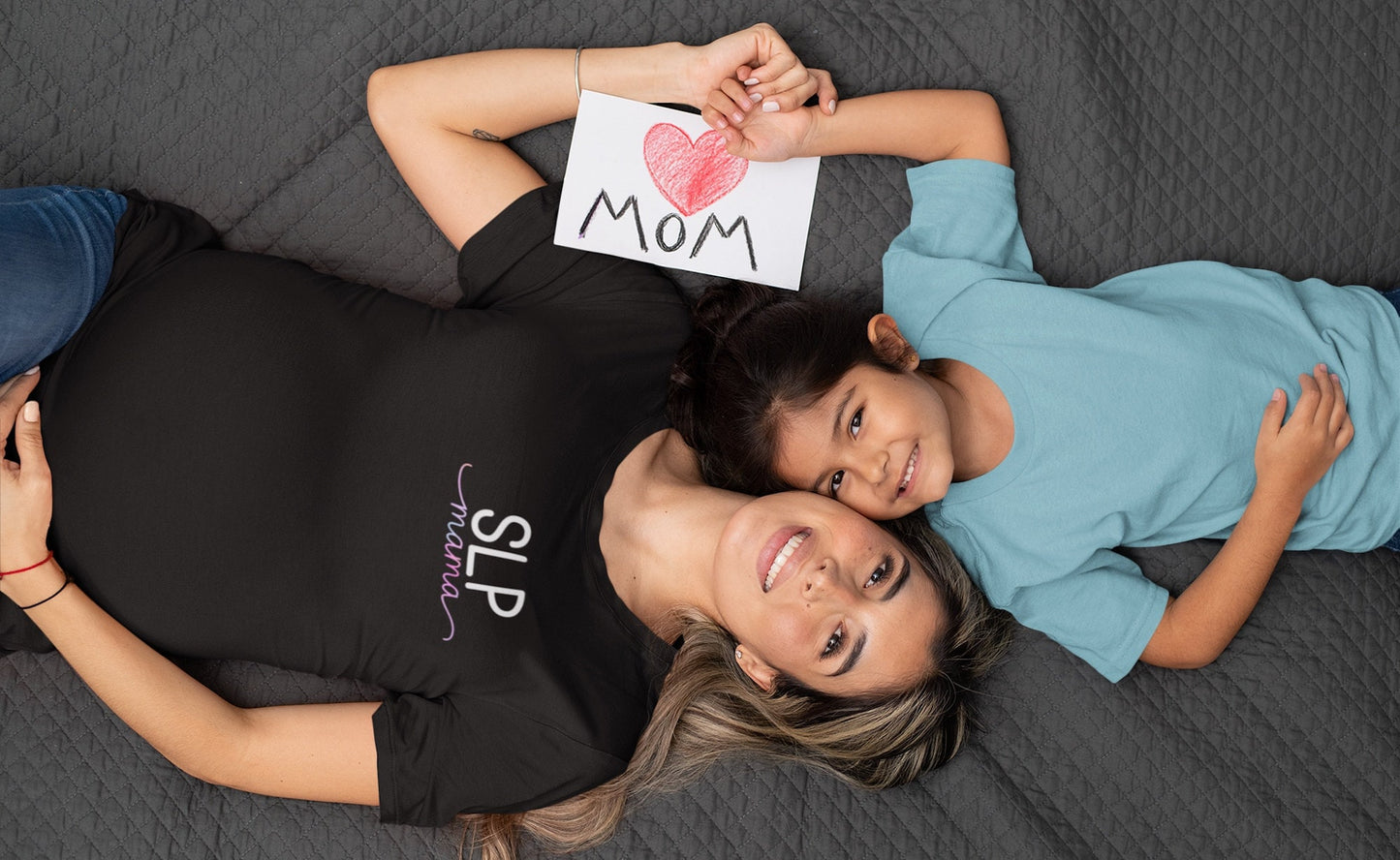 SLP Mama Mother's Day Shirt for Speech Pathologist Mom