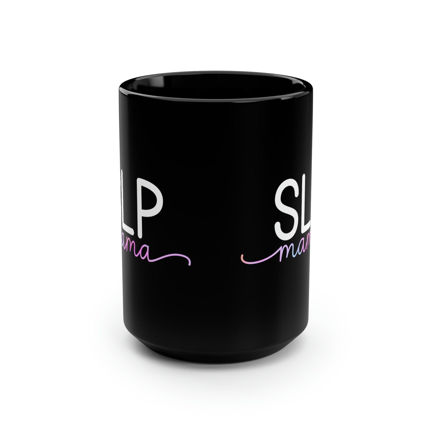 SLP Mama Minimalist Mother's Day Black 15oz Mug