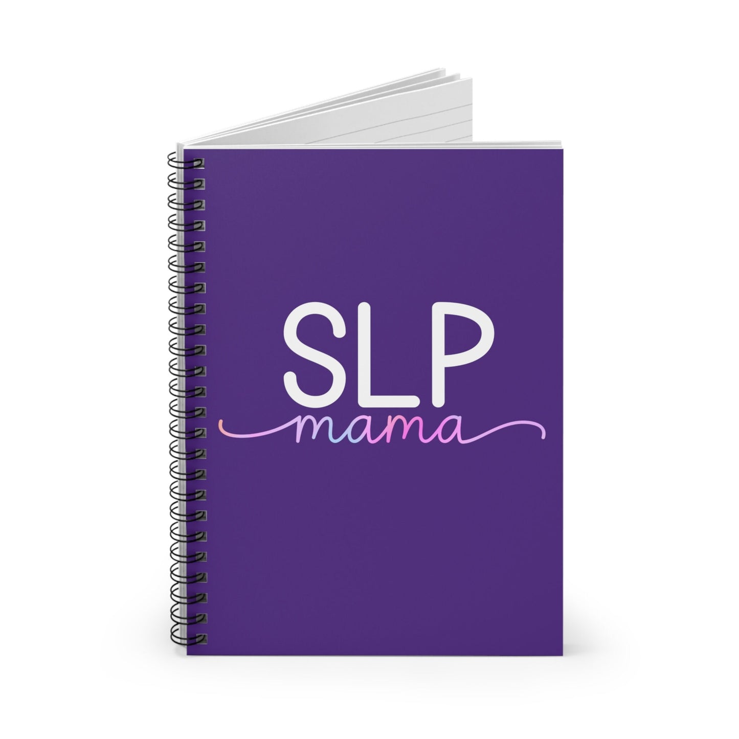 SLP Mama Pastel Gradient Notebook