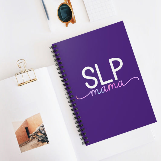 SLP Mama Pastel Gradient Notebook