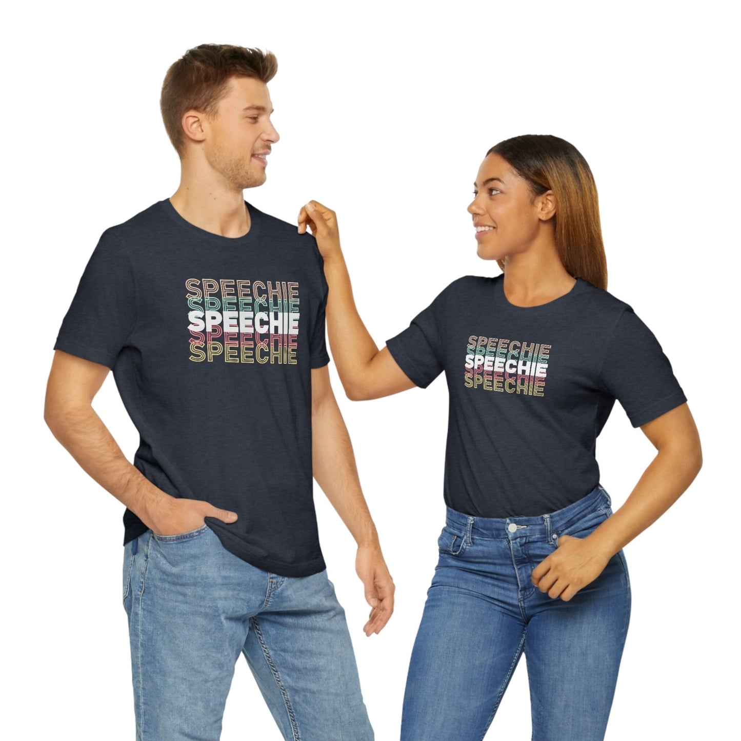 Speechie Retro Unisex T-Shirt Gift for SLP