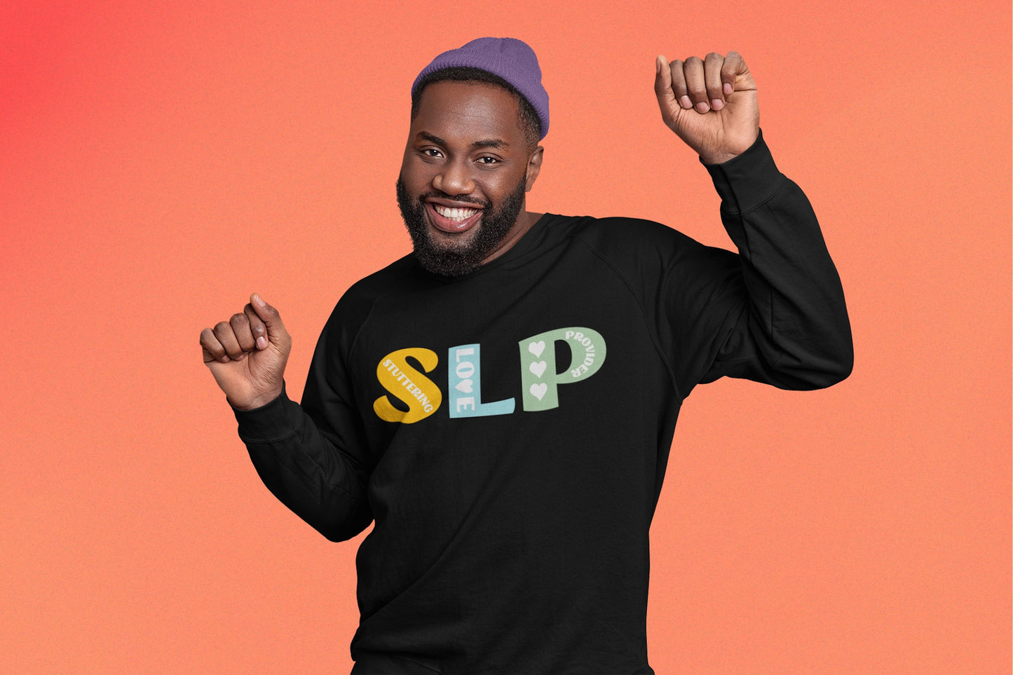 Stuttering Love Provider SLP Sweatshirt