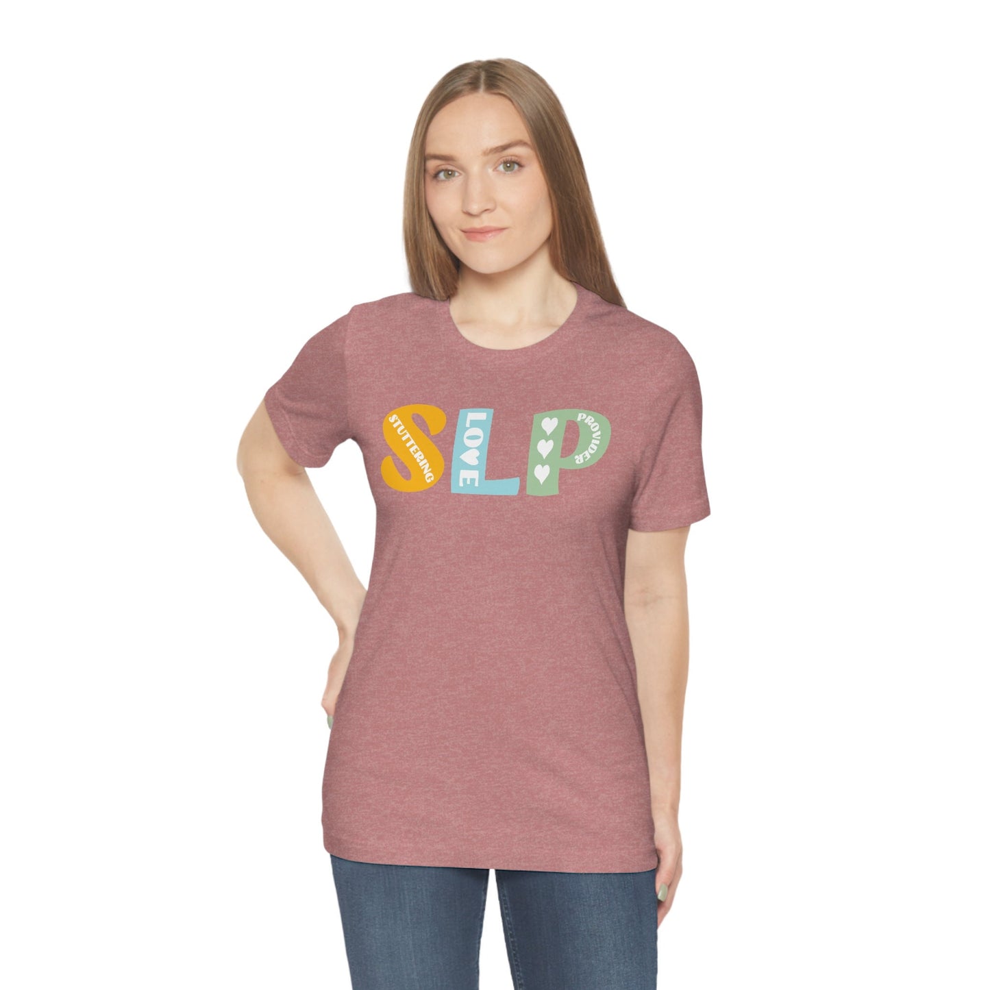 SLP Stuttering Love Provider T-shirt