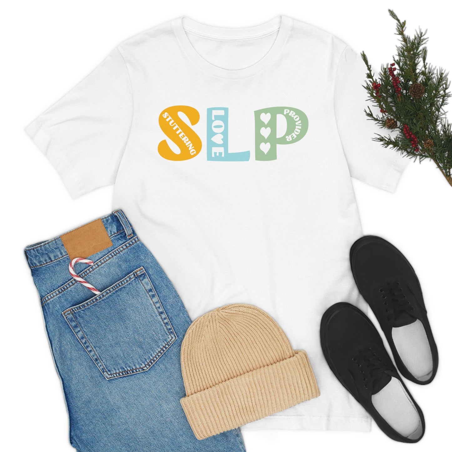 SLP Stuttering Love Provider T-shirt