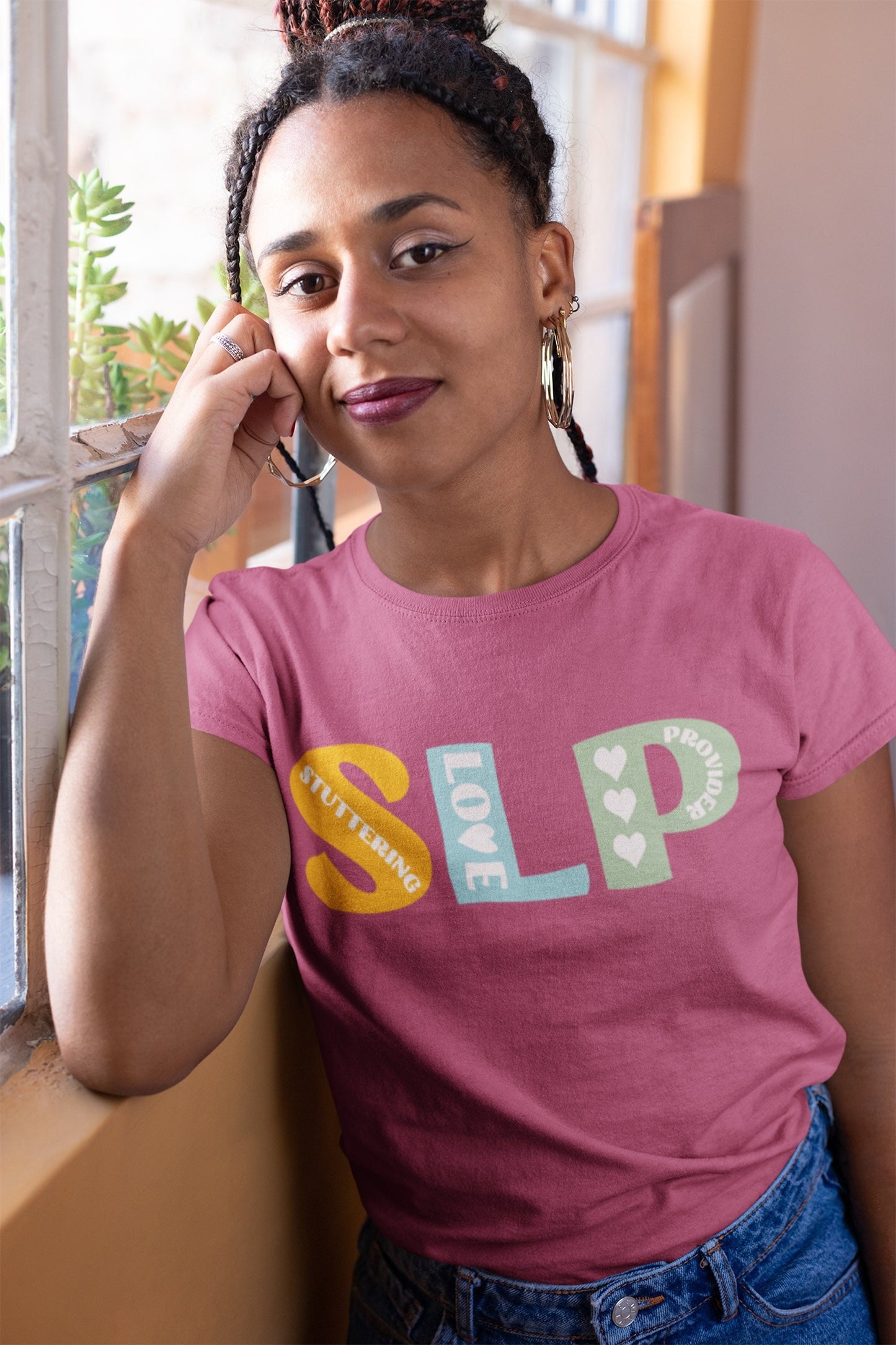SLP Stuttering Love Provider T-shirt