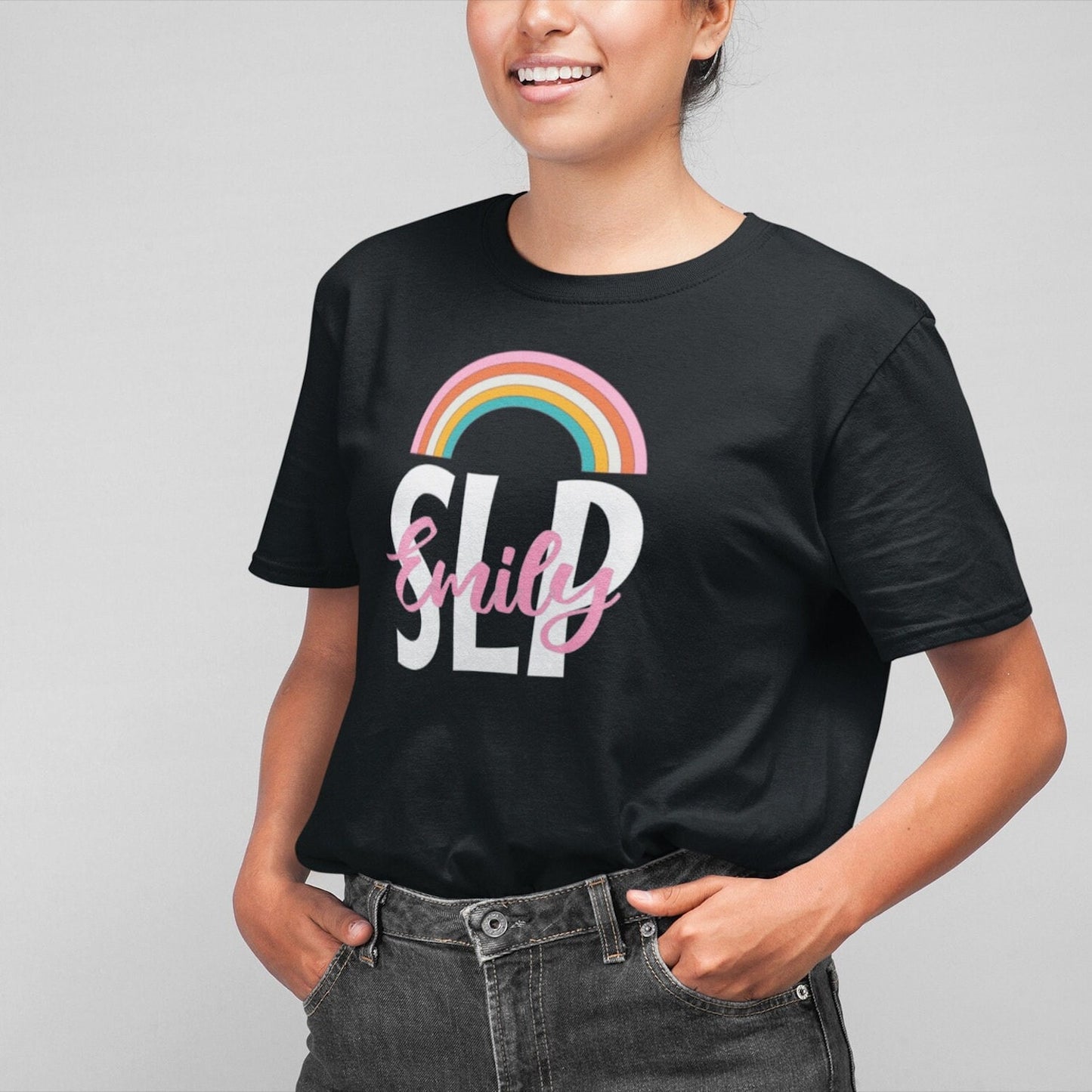 SLP Custom Rainbow Name Shirt