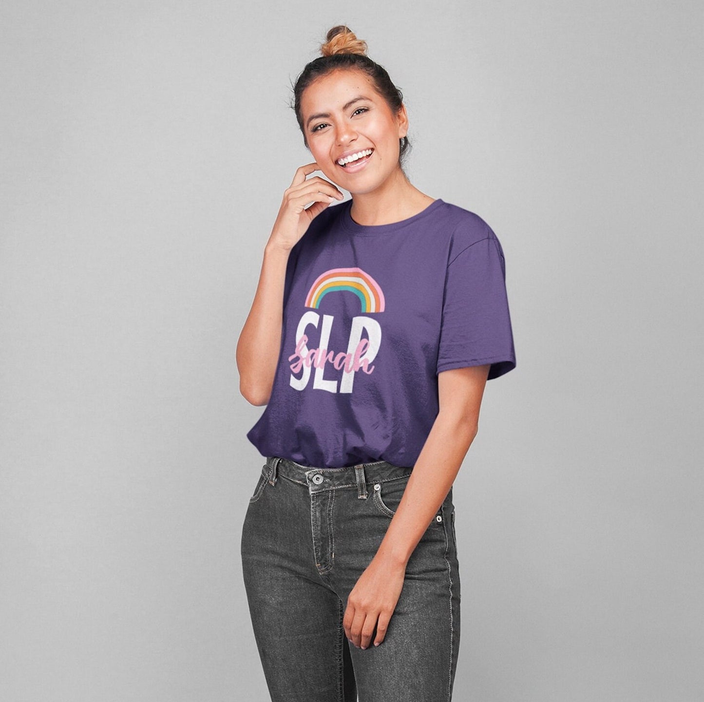 SLP Custom Rainbow Name Shirt