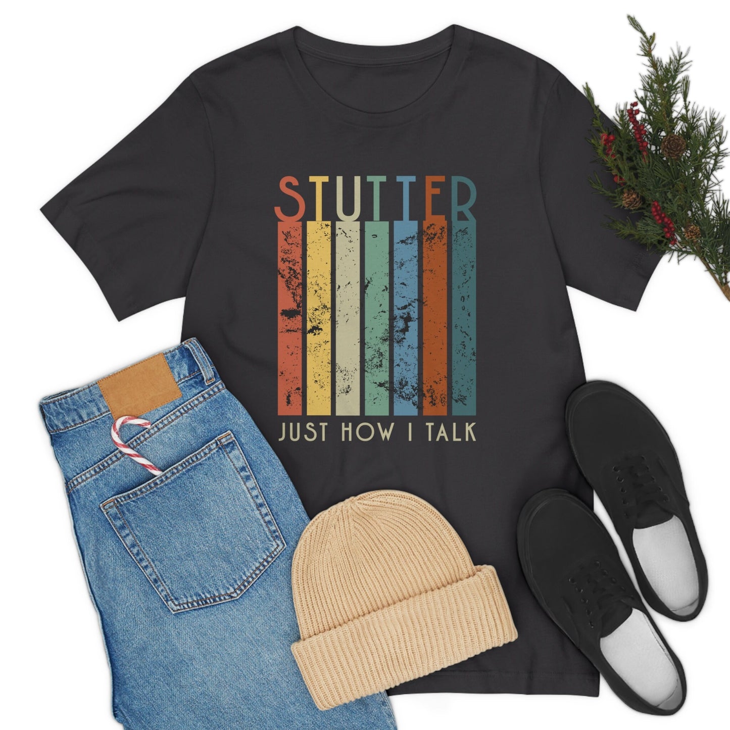 Stutter Just How I Talk Grunge T-shirt