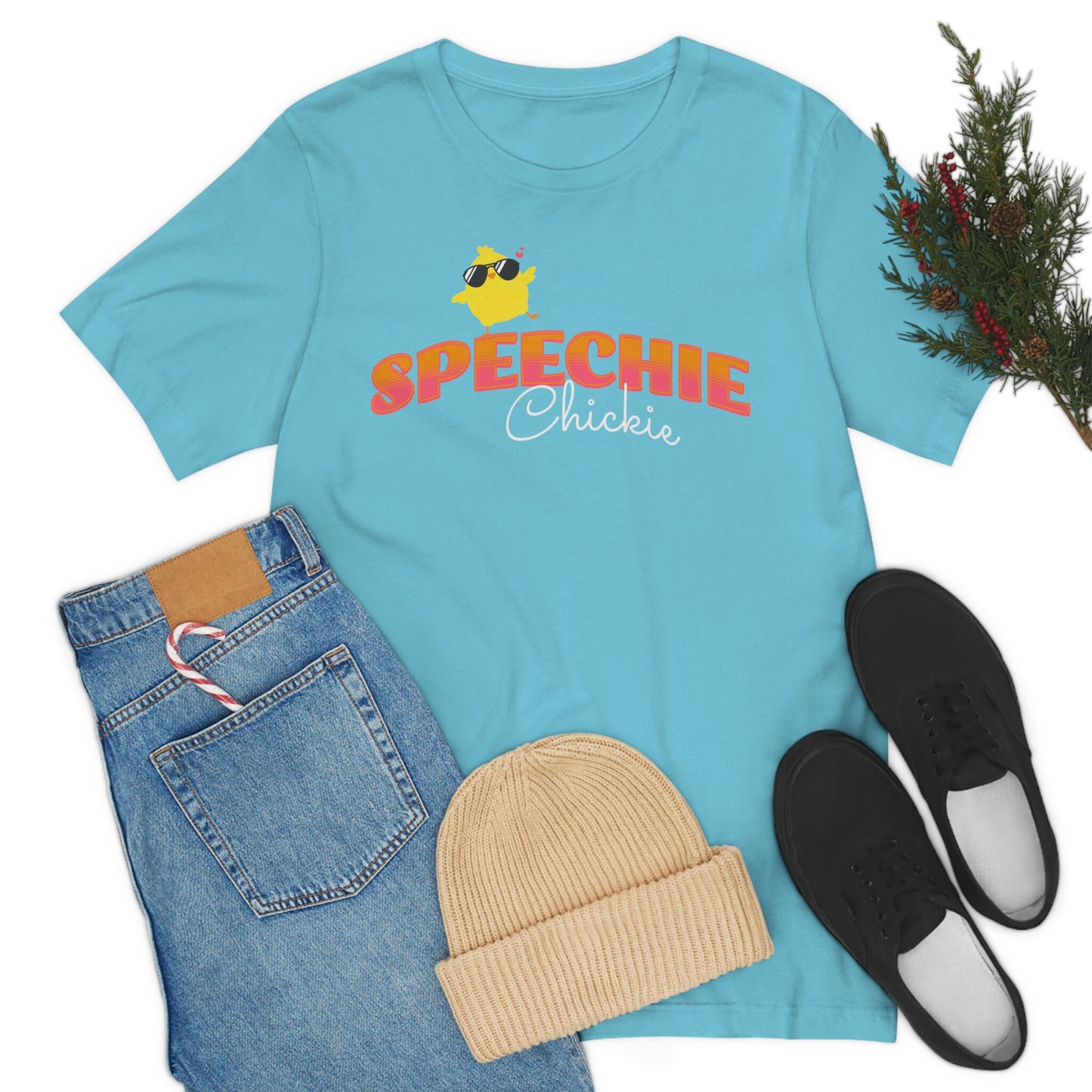 Cute Speechie Chickie T-shirt SLP Gift