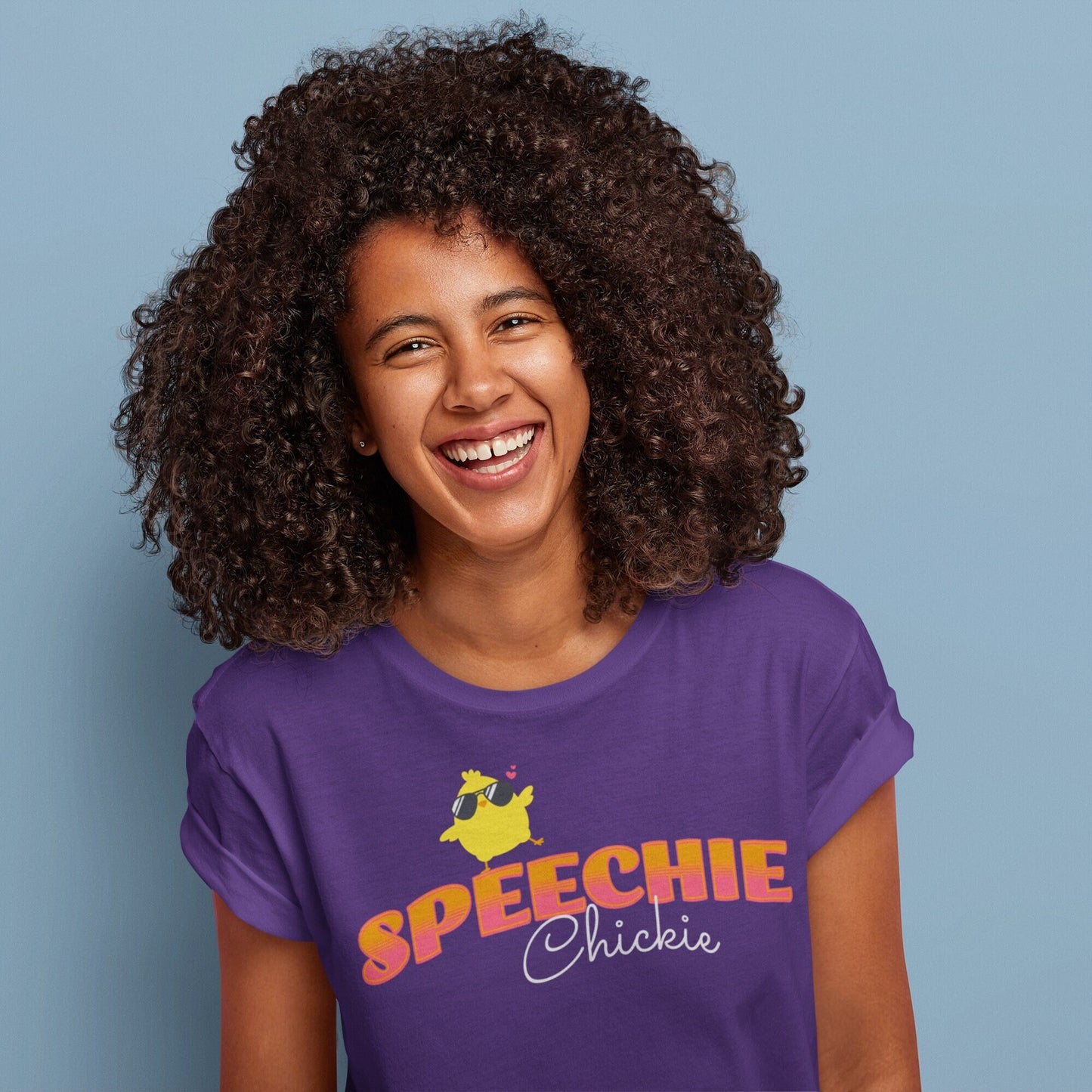 Cute Speechie Chickie T-shirt SLP Gift