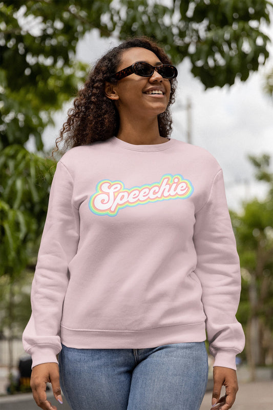Retro Speechie Pastel Sweatshirt