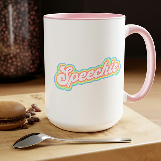 Speechie Retro SLP SLPA Coffee Mug, 15oz Mug