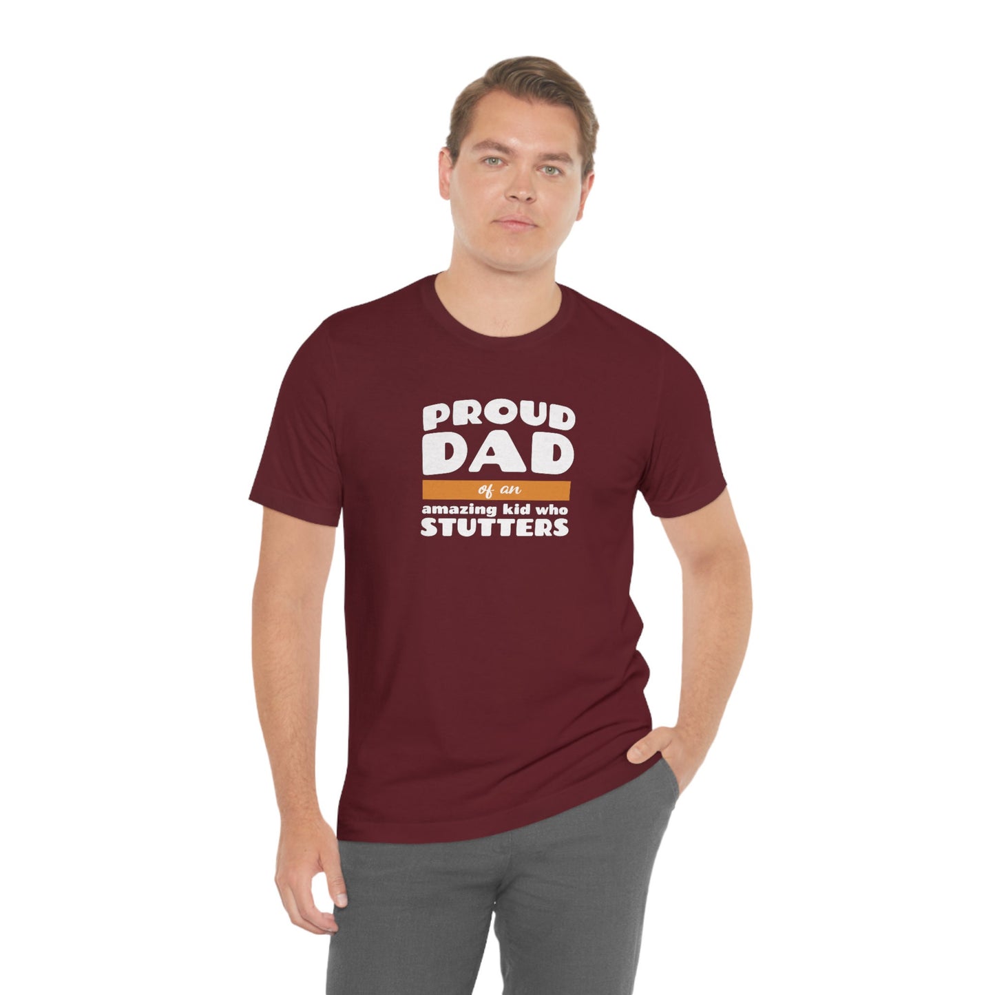 Proud Stutter Dad Father's Day Gift