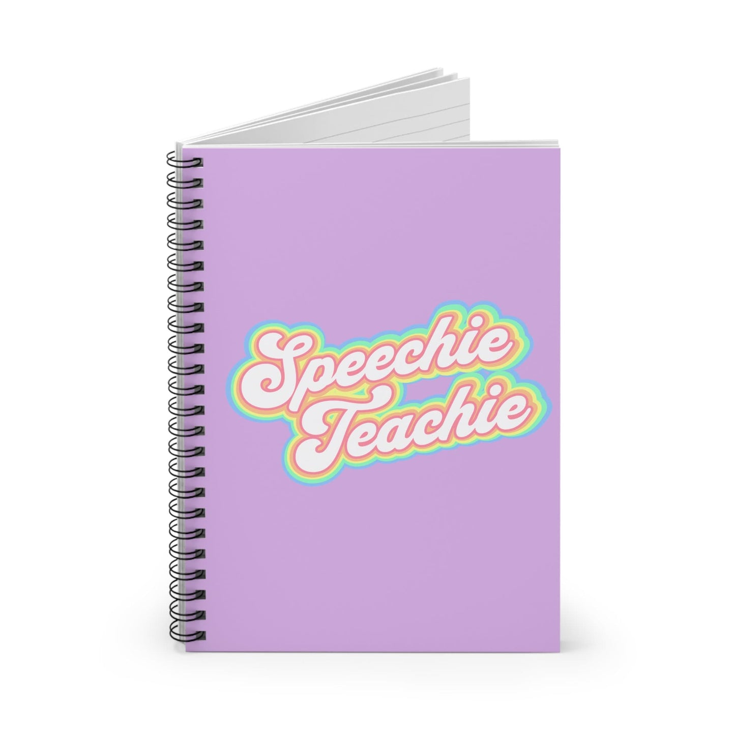 Speechie Teachie Retro Notebook