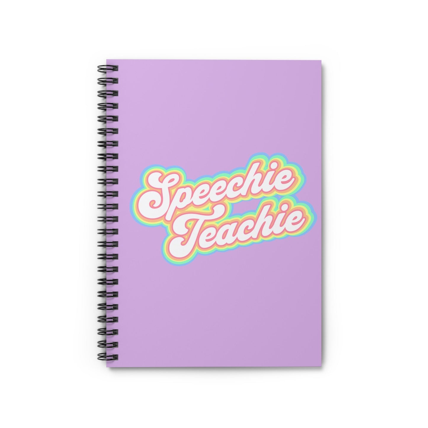 Speechie Teachie Retro Notebook