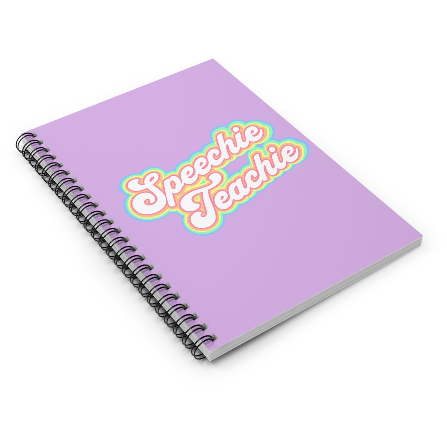 Speechie Teachie Retro Notebook