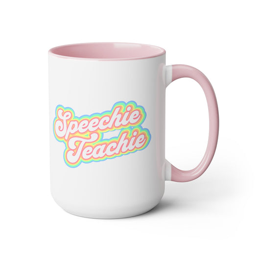 Speechie Teachie SLP Coffee Mug, 15oz