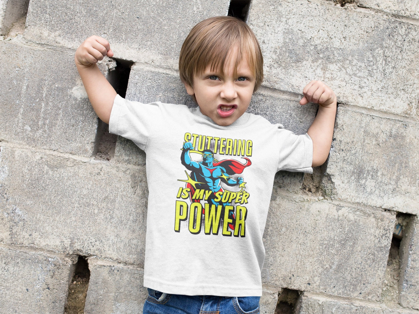 Stuttering is my Superpower Youth T-shirt