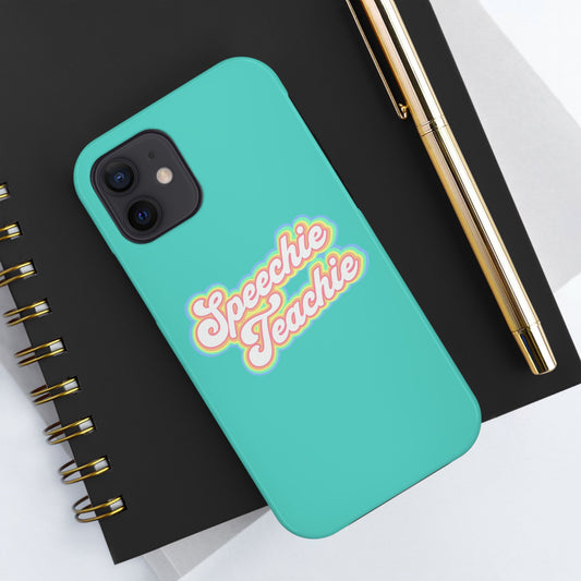 Speechie Teachie Retro Tough Phone Case