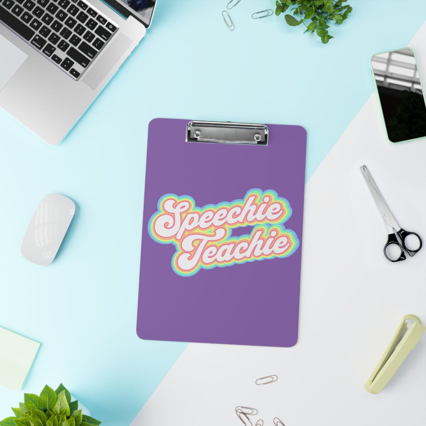 Speechie Teachie Clipboard for SLP