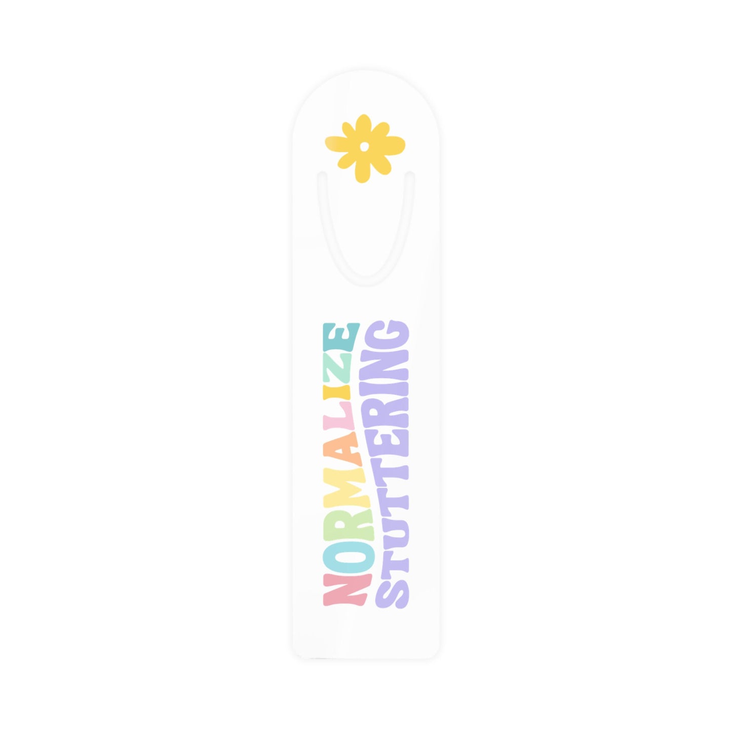 Normalize Stuttering Retro Bookmark