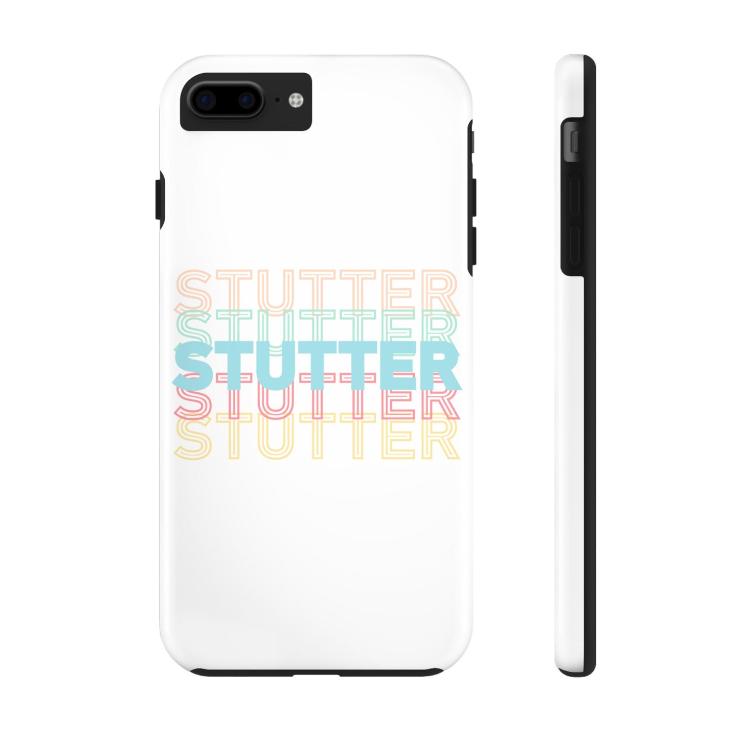 Staggered Stutter Pastel Retro Phone Case