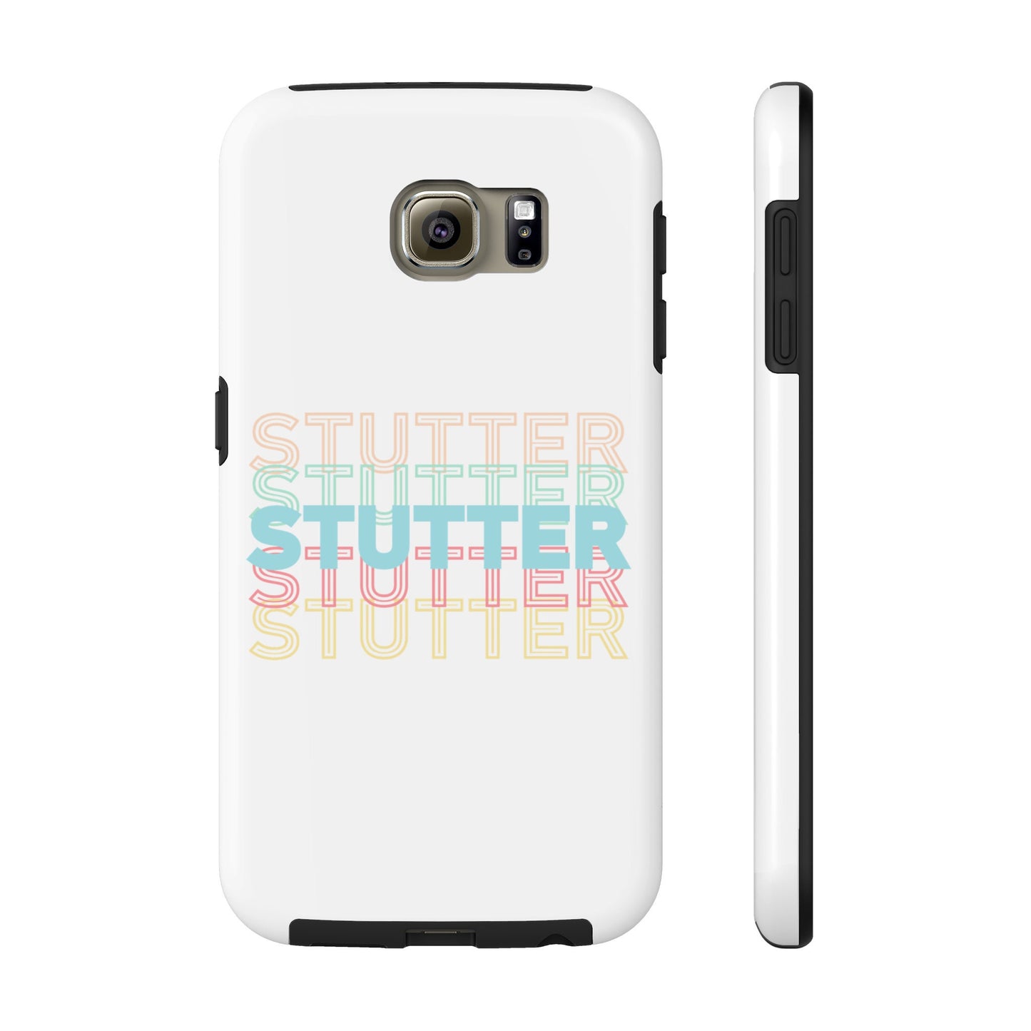 Staggered Stutter Pastel Retro Phone Case