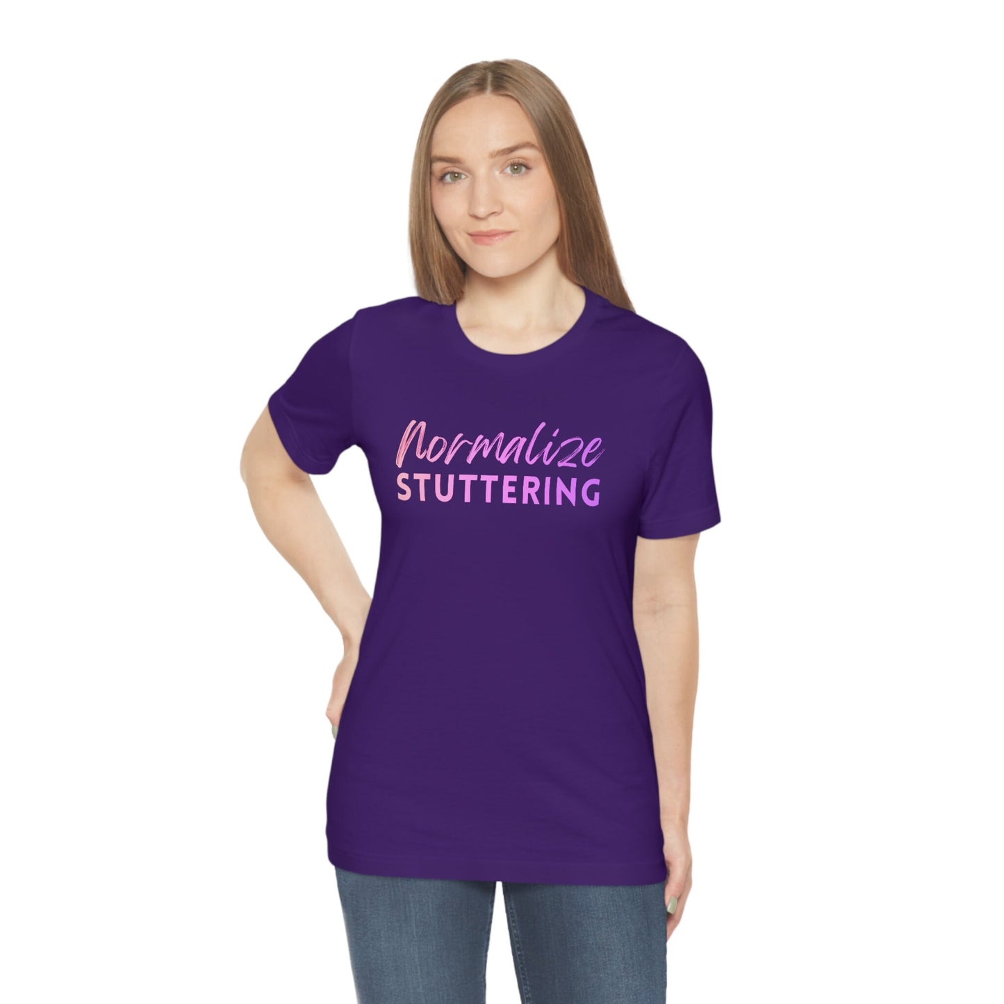 Normalize Stuttering Pastel Gradient Shirt