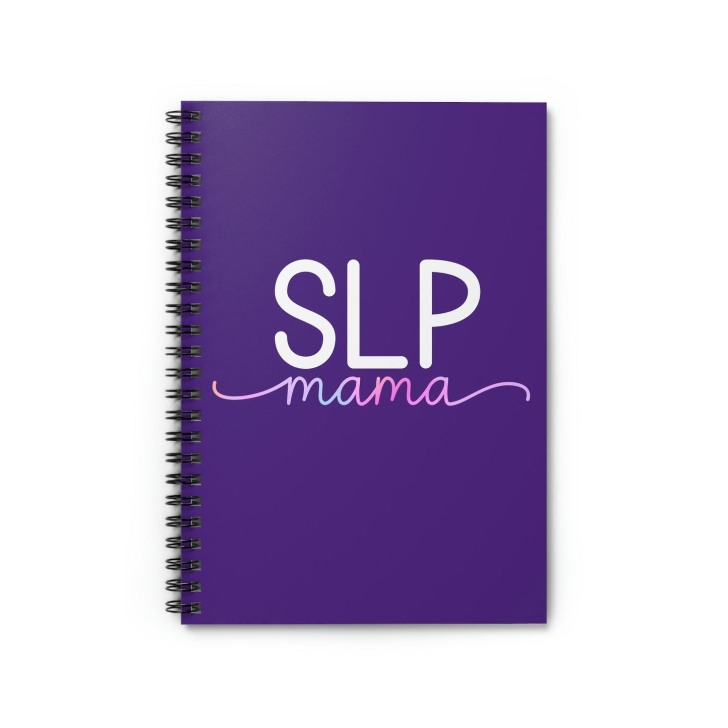 SLP Mama Pastel Gradient Notebook