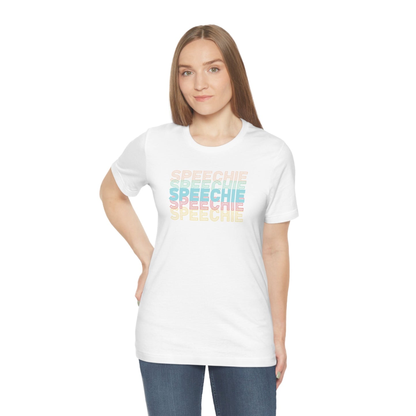 Speechie Retro Unisex T-Shirt Gift for SLP