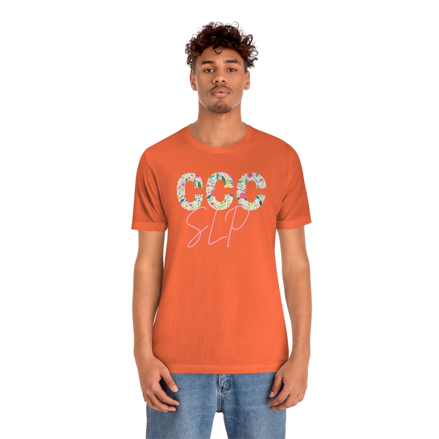 CCC-SLP Floral Tshirt Graduation Gift