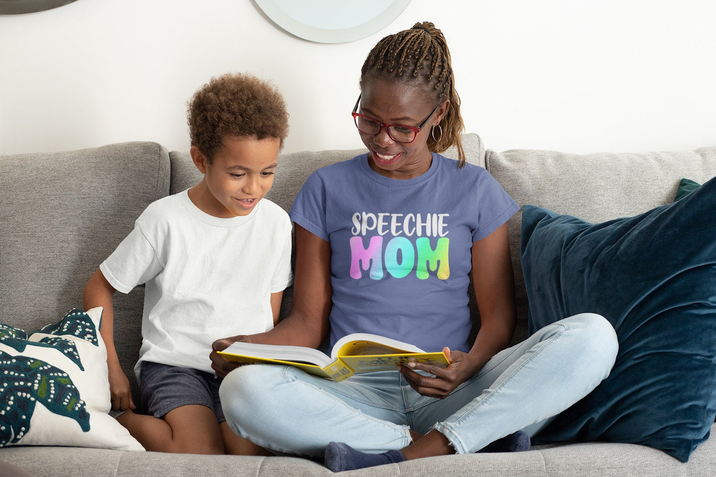 Speechie Mom T-shirt SLP Gift