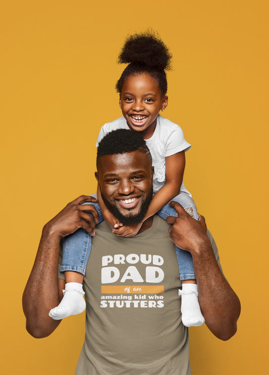 Proud Stutter Dad Father's Day Gift