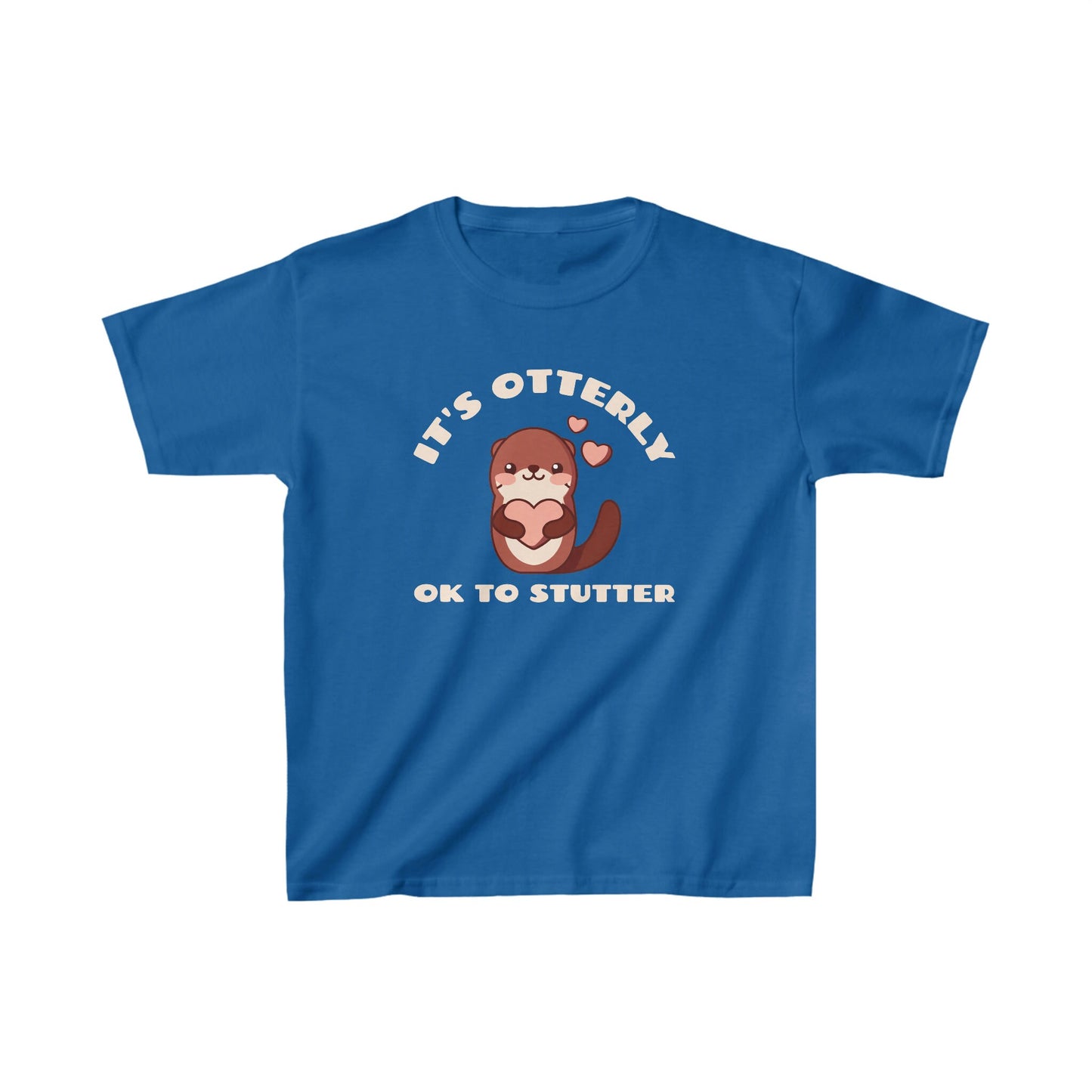 It's Otterly OK to Stutter Youth T-shirt