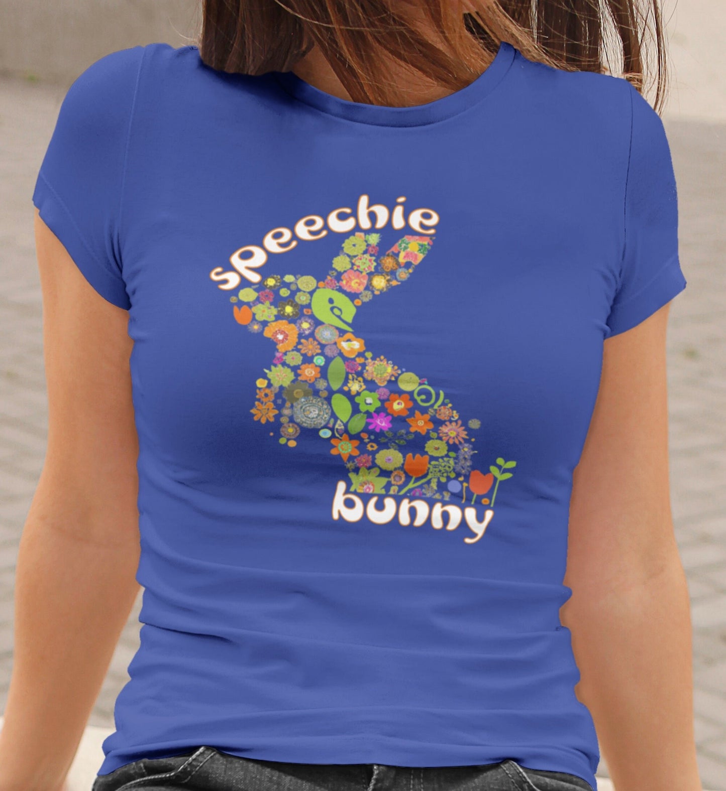 Speechie Retro Bunny Easter SLP Shirt